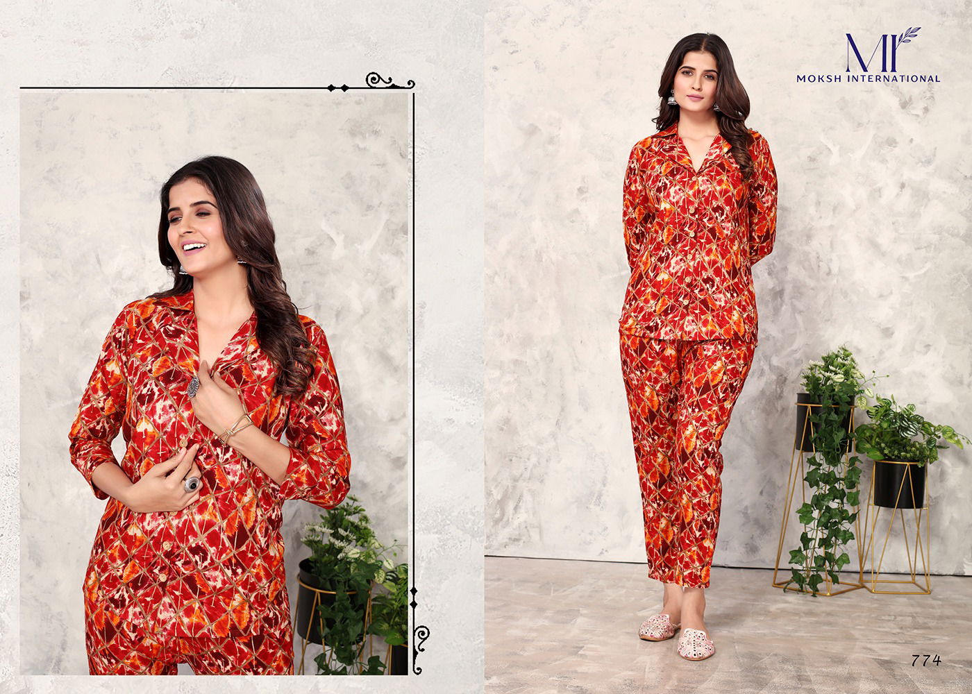 Cord Set Vol 1 By Moksh Printed Western Catalog